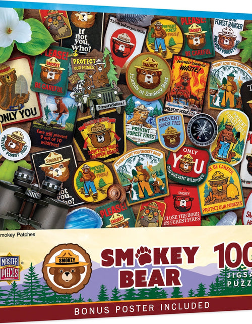 Load image into Gallery viewer, Smokey Bear Patches 1000 Piece Jigsaw Puzzle by MasterPieces Puzzle Company INC
