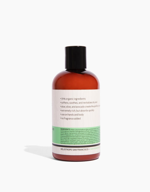 Load image into Gallery viewer, Aloe, Olive &amp; Avocado Lotion by Heliotrope San Francisco

