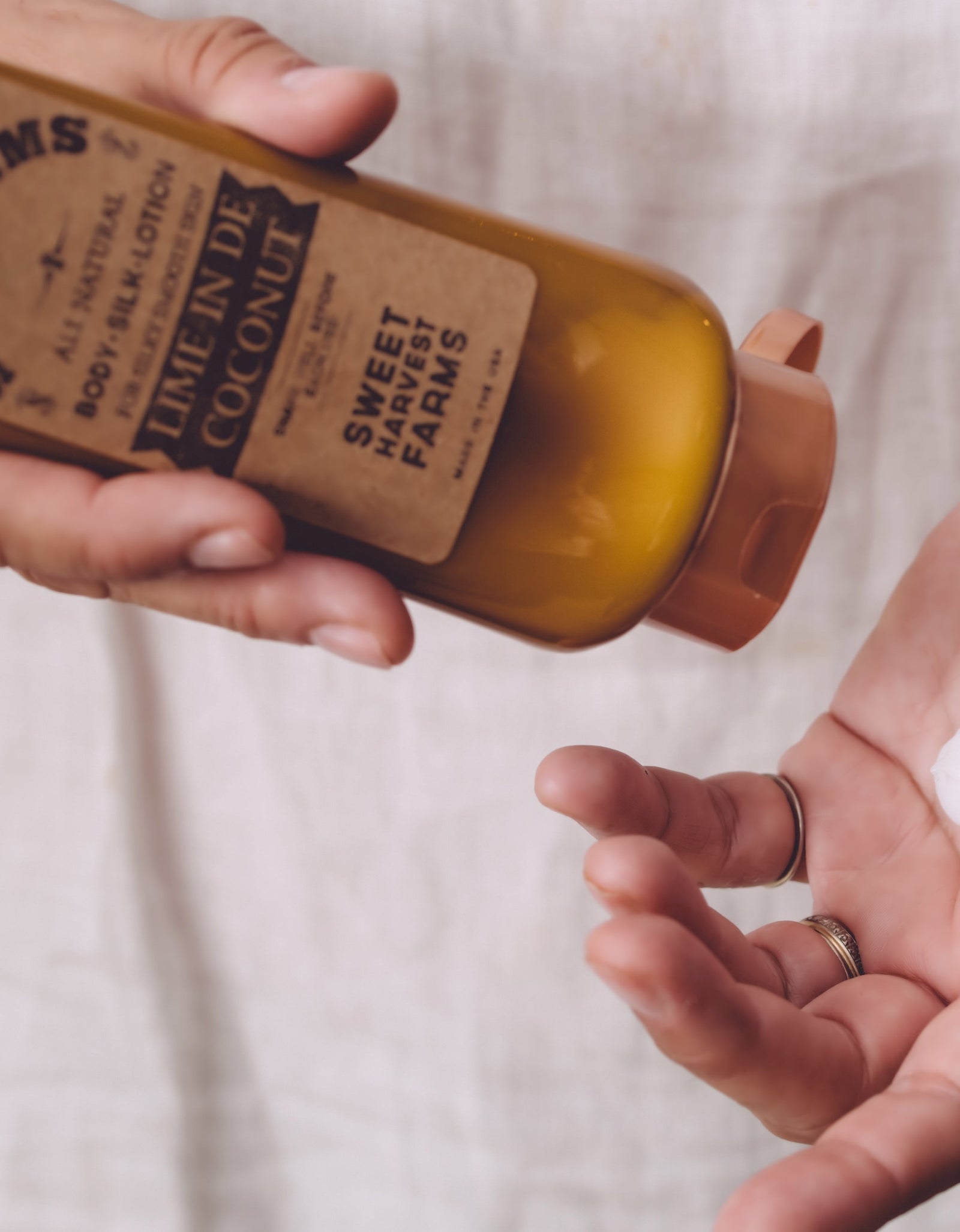 Body Silk Organic LOTION for soft and hydrated skin all day long! by Sweet Harvest Farms