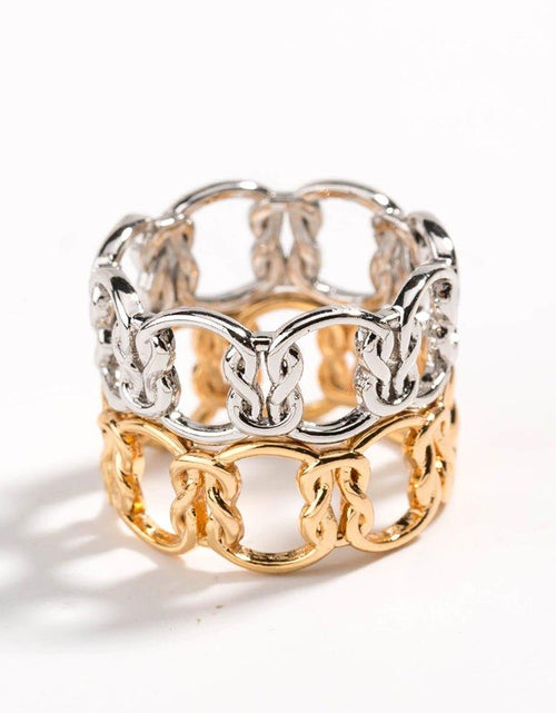 Load image into Gallery viewer, Love Knot Ring Commitment Ring by Hollywood Sensation®
