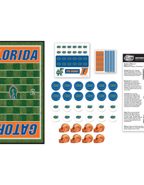 Load image into Gallery viewer, Florida Gators Checkers Board Game by MasterPieces Puzzle Company INC
