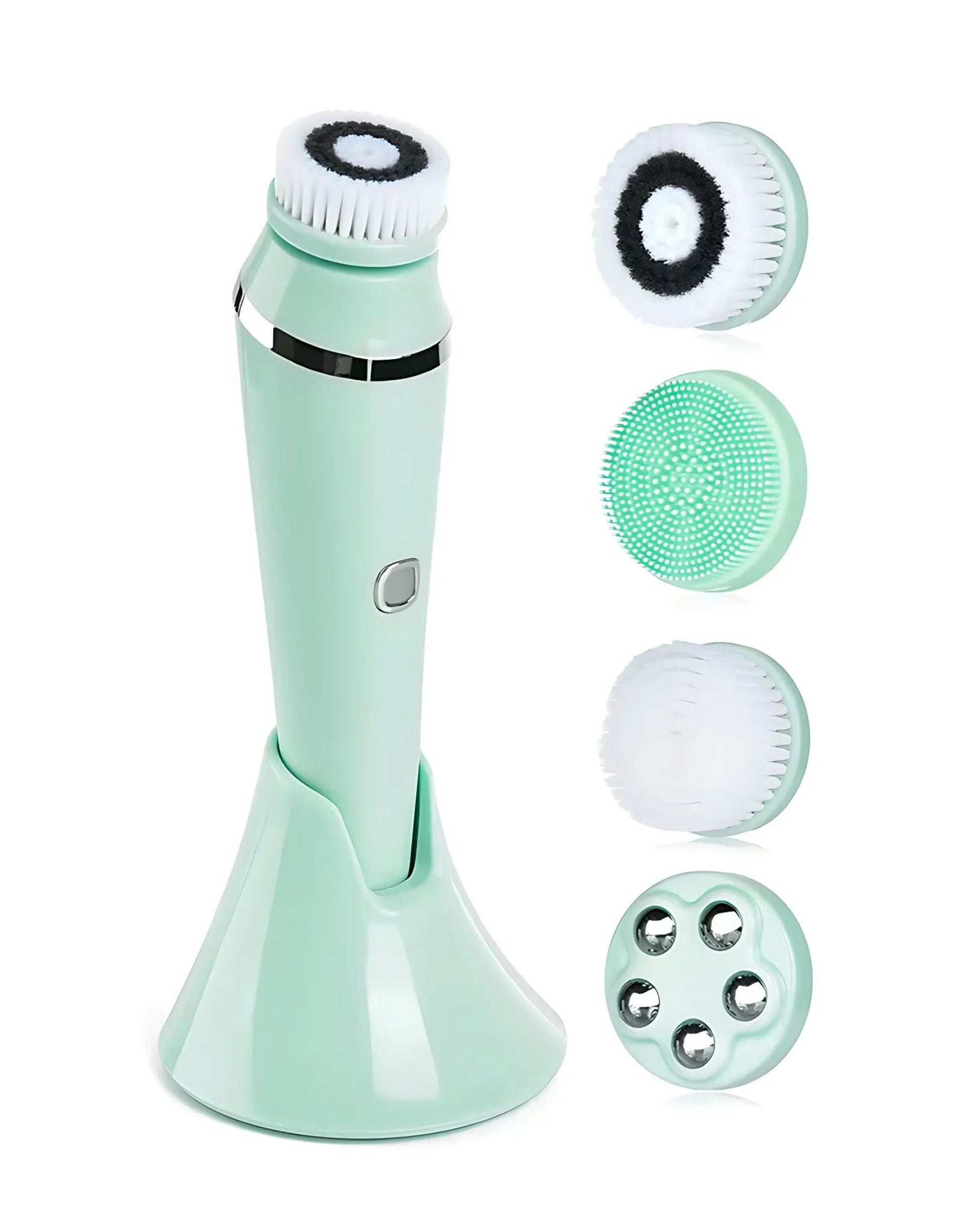 GlowSweep 4-in-1 Facial Cleaner – Exfoliate, Massage & Purify