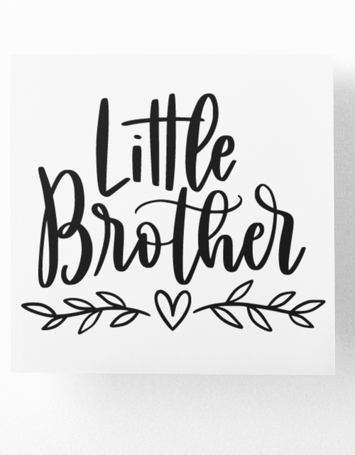 Load image into Gallery viewer, Little Brother Baby Sticker by WinsterCreations™ Official Store

