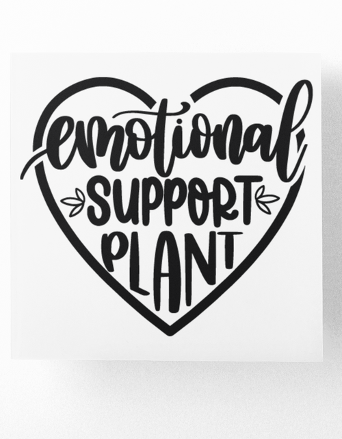 Load image into Gallery viewer, Emotional Support Plant Mom Sticker by WinsterCreations™ Official Store
