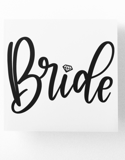 Load image into Gallery viewer, Bride 1 Bridal Sticker by WinsterCreations™ Official Store
