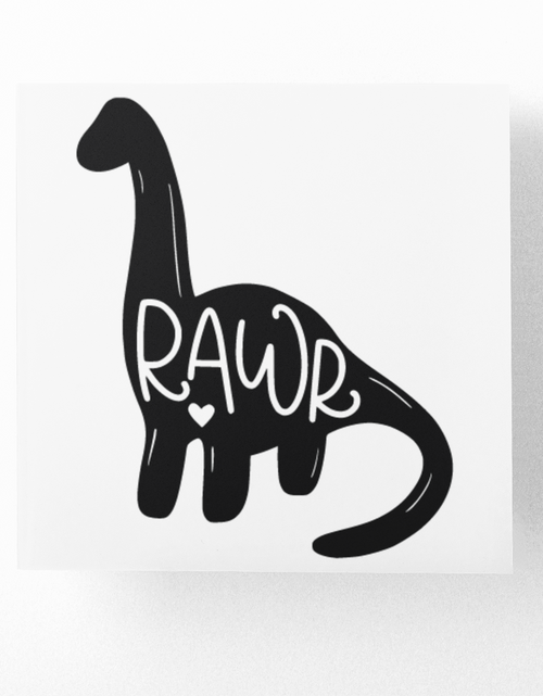 Load image into Gallery viewer, Rawr Baby Sticker by WinsterCreations™ Official Store
