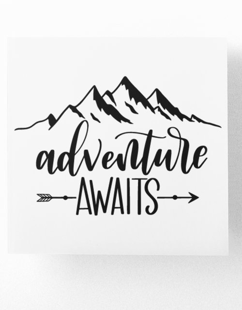 Load image into Gallery viewer, Adventure Awaits Sticker by WinsterCreations™ Official Store
