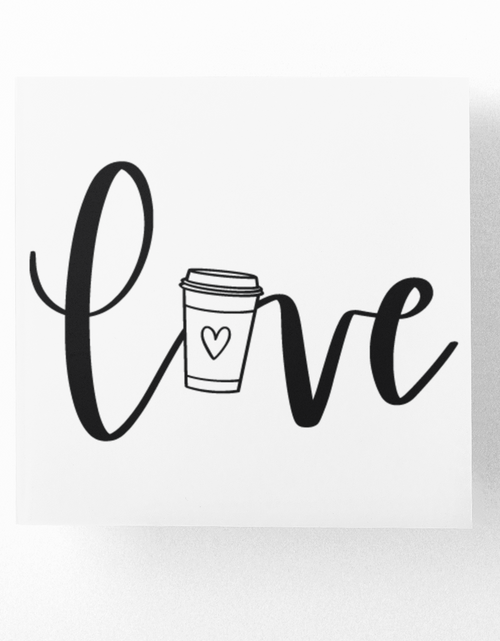 Load image into Gallery viewer, Coffee Love Sticker by WinsterCreations™ Official Store
