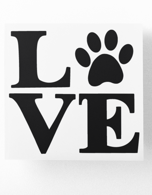 Load image into Gallery viewer, Love Paw Dog Mom Sticker by WinsterCreations™ Official Store
