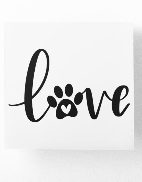 Load image into Gallery viewer, Love Paw Heart Dog Mom Sticker by WinsterCreations™ Official Store
