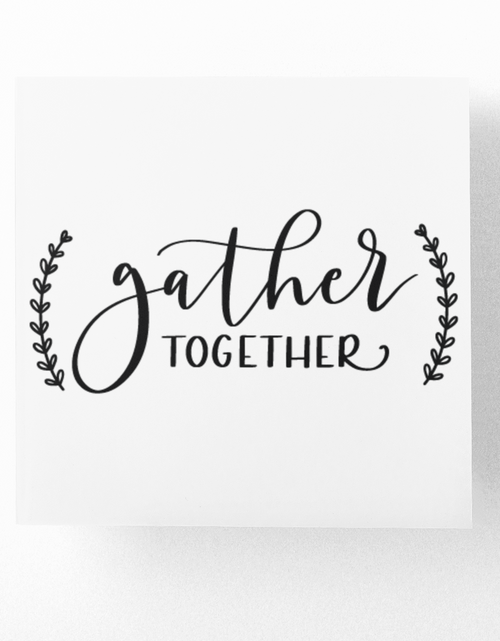 Load image into Gallery viewer, Gather Together Family Sticker by WinsterCreations™ Official Store
