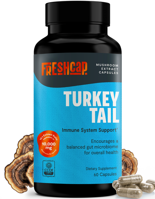 Load image into Gallery viewer, Organic Turkey Tail Mushroom Capsules
