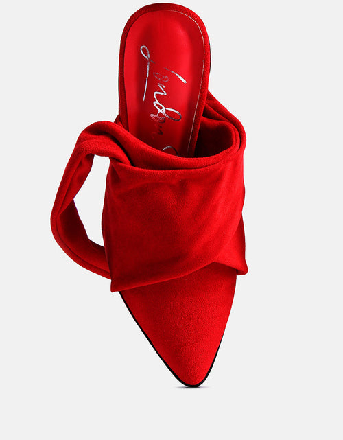 Load image into Gallery viewer, mama fav lace up block heel mules by London Rag
