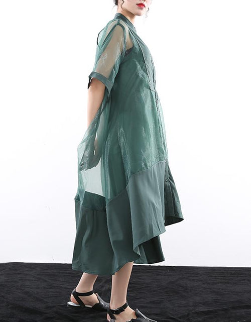 Load image into Gallery viewer, Koharu Irregular Shirt Dress by Marigold Shadows
