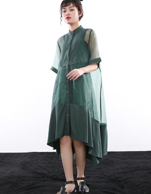 Load image into Gallery viewer, Koharu Irregular Shirt Dress by Marigold Shadows
