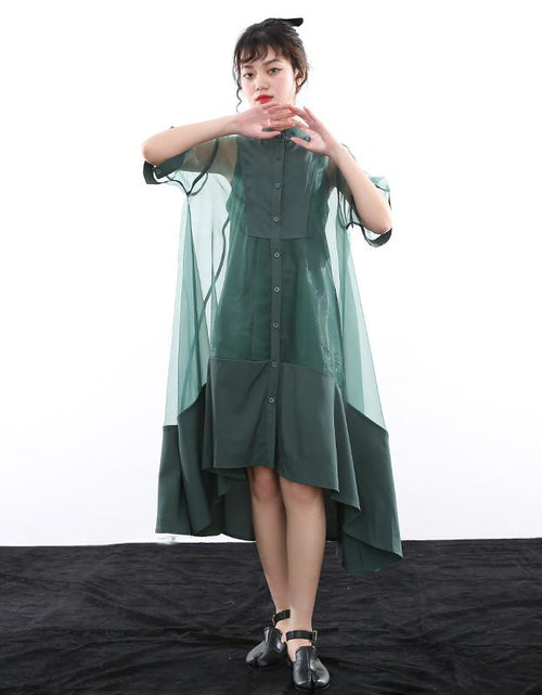 Load image into Gallery viewer, Koharu Irregular Shirt Dress by Marigold Shadows
