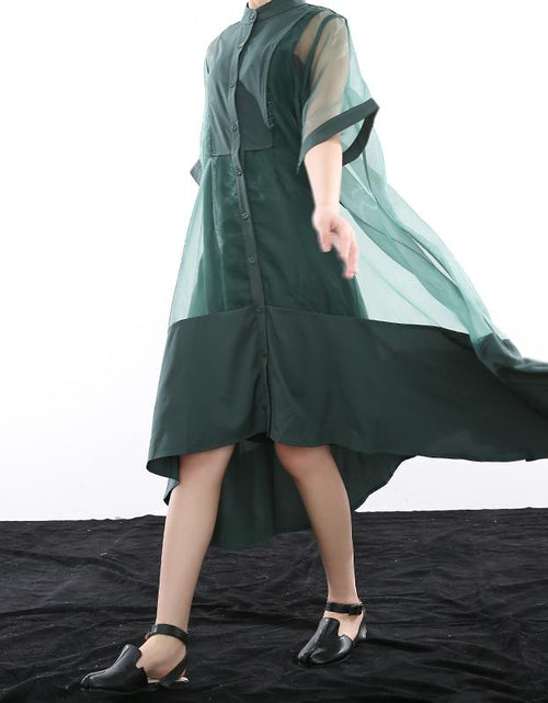 Load image into Gallery viewer, Koharu Irregular Shirt Dress by Marigold Shadows
