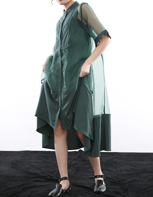 Load image into Gallery viewer, Koharu Irregular Shirt Dress by Marigold Shadows
