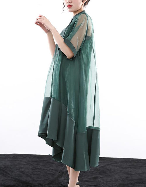 Load image into Gallery viewer, Koharu Irregular Shirt Dress by Marigold Shadows

