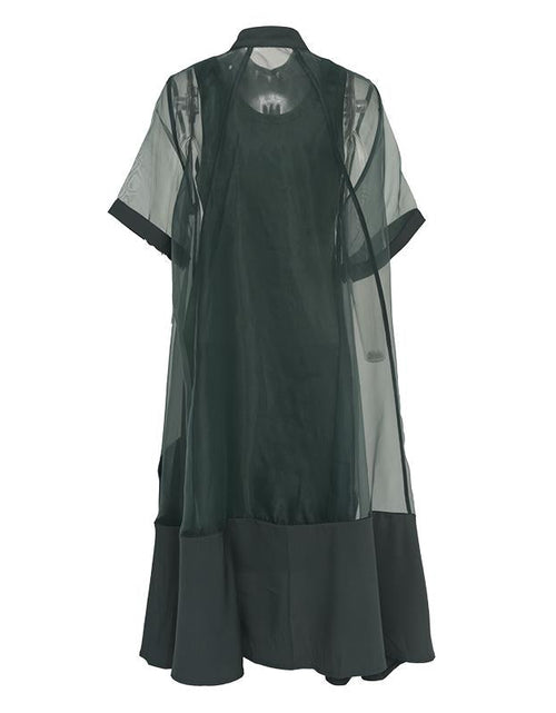 Load image into Gallery viewer, Koharu Irregular Shirt Dress by Marigold Shadows
