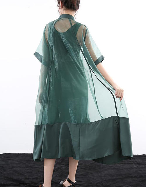 Load image into Gallery viewer, Koharu Irregular Shirt Dress by Marigold Shadows
