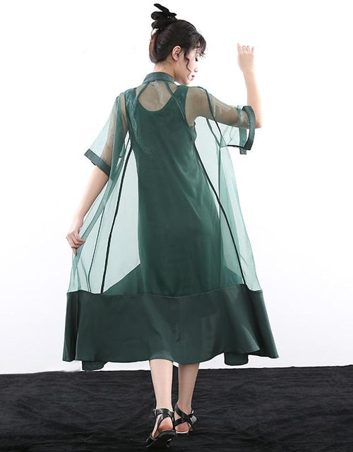 Load image into Gallery viewer, Koharu Irregular Shirt Dress by Marigold Shadows
