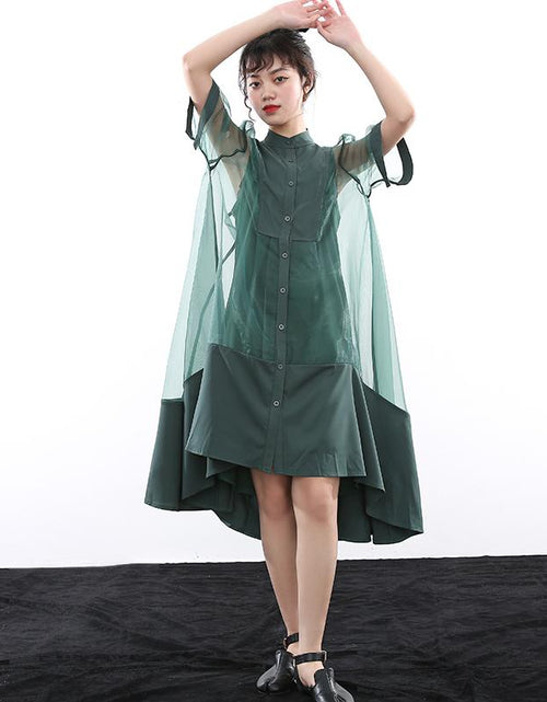 Load image into Gallery viewer, Koharu Irregular Shirt Dress by Marigold Shadows
