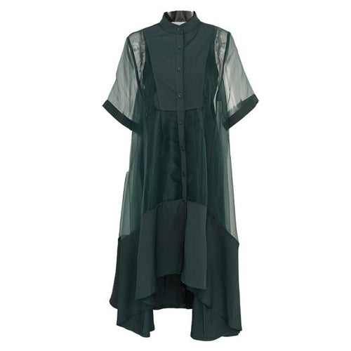 Load image into Gallery viewer, Koharu Irregular Shirt Dress by Marigold Shadows
