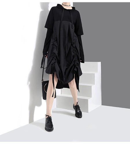 Lindy Ruched Babydoll Dress by Marigold Shadows