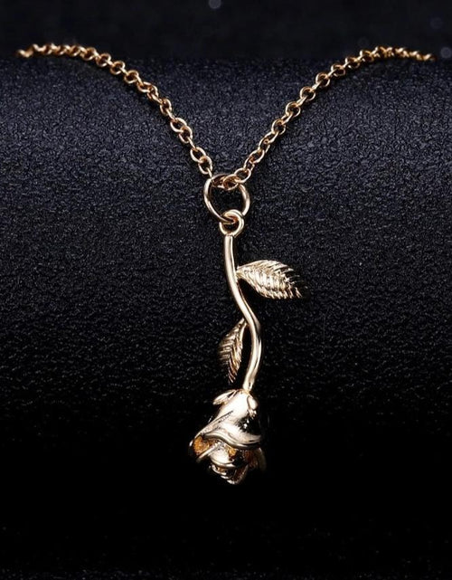 Load image into Gallery viewer, Aimyon Rose Necklace by Marigold Shadows
