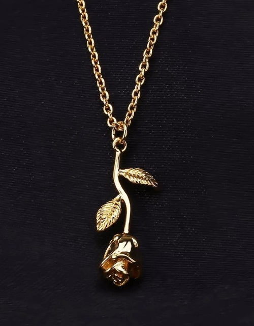Load image into Gallery viewer, Aimyon Rose Necklace by Marigold Shadows
