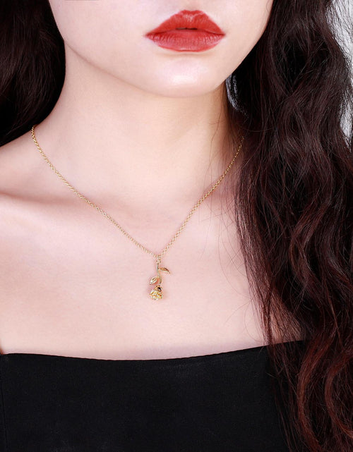 Load image into Gallery viewer, Aimyon Rose Necklace by Marigold Shadows

