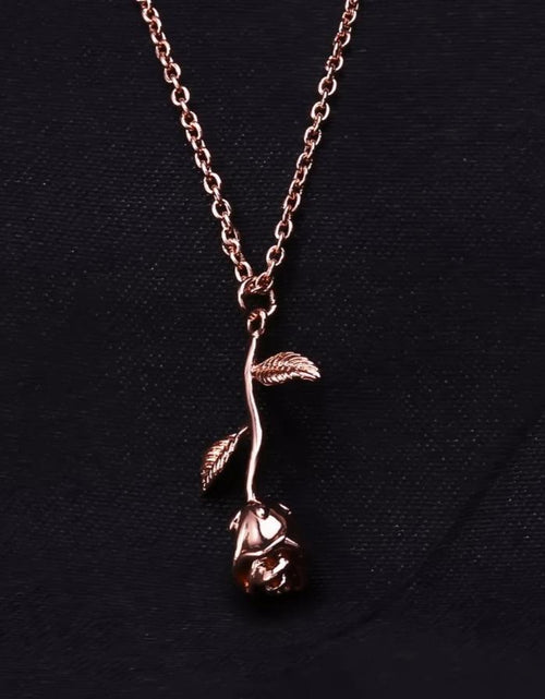 Load image into Gallery viewer, Aimyon Rose Necklace by Marigold Shadows
