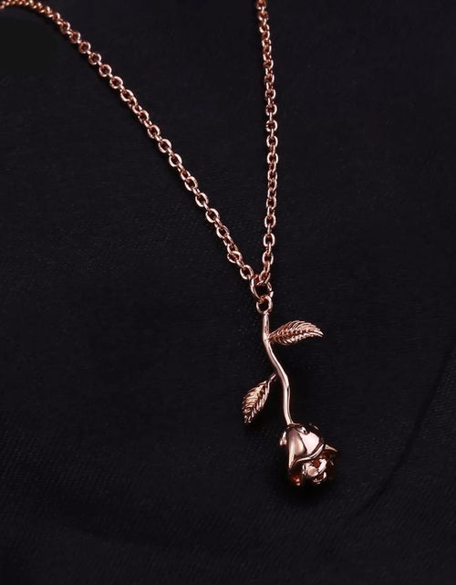 Load image into Gallery viewer, Aimyon Rose Necklace by Marigold Shadows
