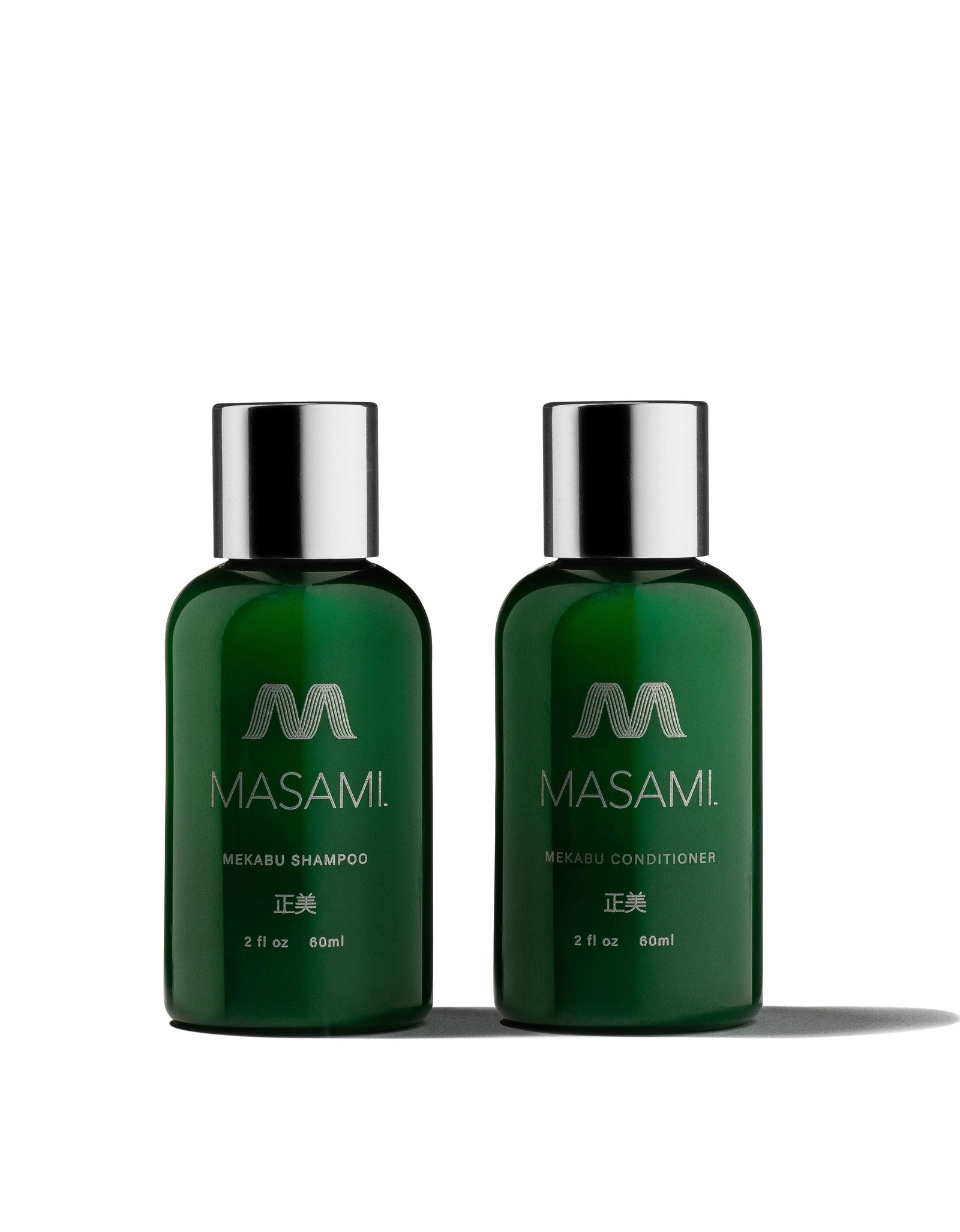 Mekabu Hydrating Travel Size Shampoo & Conditioner by Masami