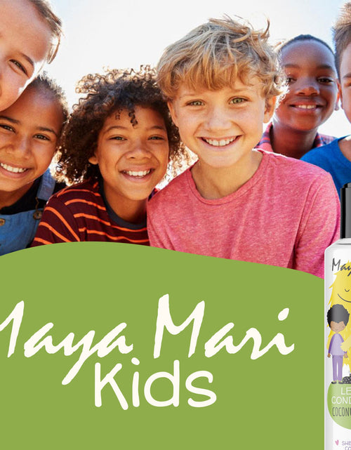 Load image into Gallery viewer, Maya Mari Kids Leave-in Conditioner With Coconut Oil, Shea Butter, and Marula Oil, Coconut and Lime Twist, 8 oz by  Los Angeles Brands
