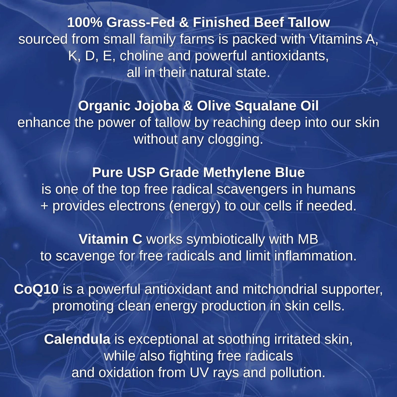 NEW Shwally Tallow & Methylene Blue Anti-Aging Face Cream by Shwally