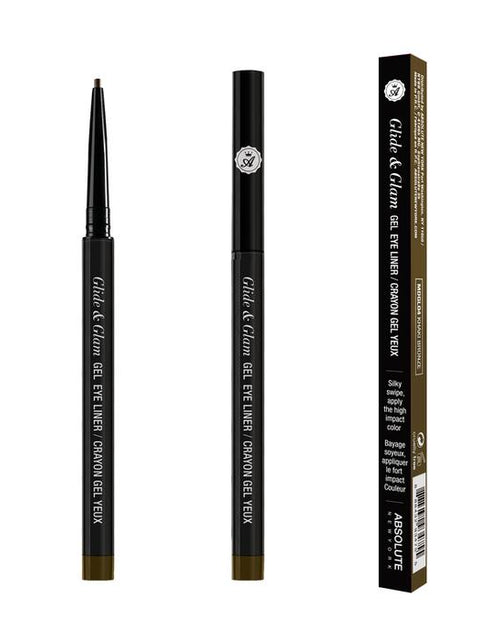 Load image into Gallery viewer, ABSOLUTE Glide &amp; Glam Gel Eyeliner - Khaki Bronze
