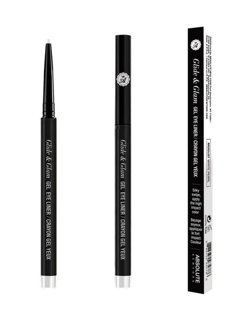 Load image into Gallery viewer, ABSOLUTE Glide &amp; Glam Gel Eyeliner - White Pearl
