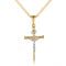 Load image into Gallery viewer, Two-Tone Cross Pendant Necklace
