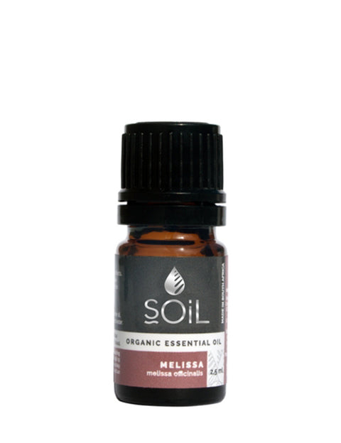 Load image into Gallery viewer, Organic Melissa Essential Oil (Melissa Officinalis) 2.5ml by SOiL Organic Aromatherapy and Skincare
