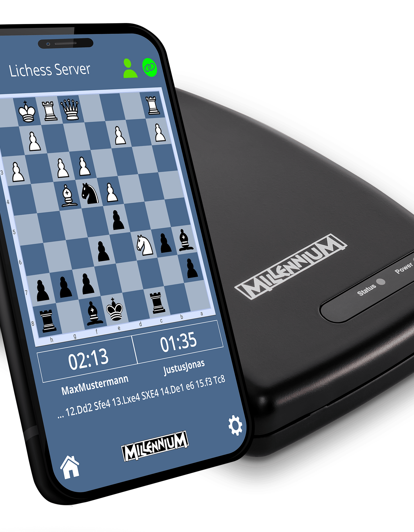 Millennium Chess Computer Exclusive - Luxe Edition by Chess House