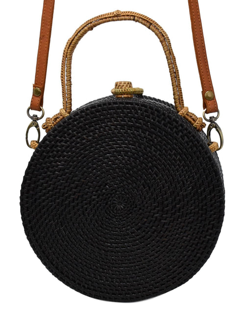Load image into Gallery viewer, MILLY BAG IN BLACK &amp; TAN by POPPY + SAGE
