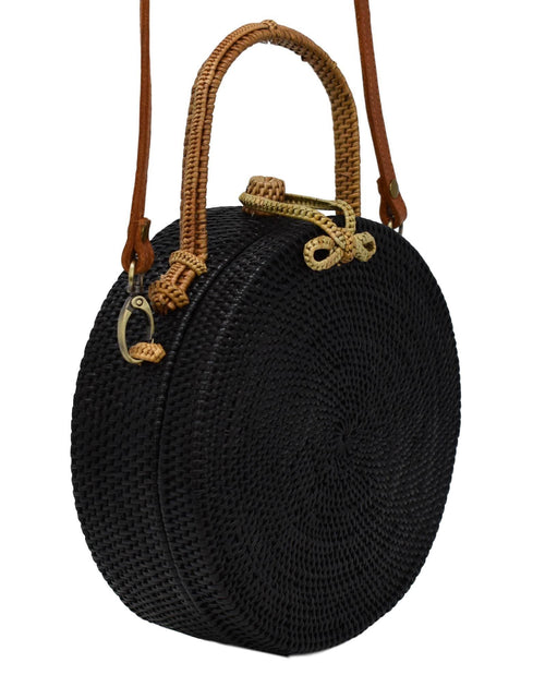 Load image into Gallery viewer, MILLY BAG IN BLACK &amp; TAN by POPPY + SAGE
