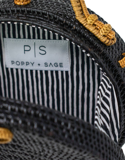 Load image into Gallery viewer, MILLY BAG IN BLACK &amp; TAN by POPPY + SAGE
