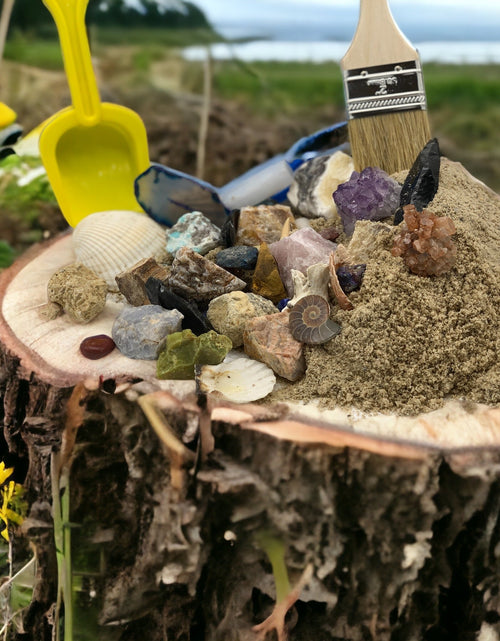 Load image into Gallery viewer, Rock and Crystal Mystery Miner's Box by Rock the Top Inc.
