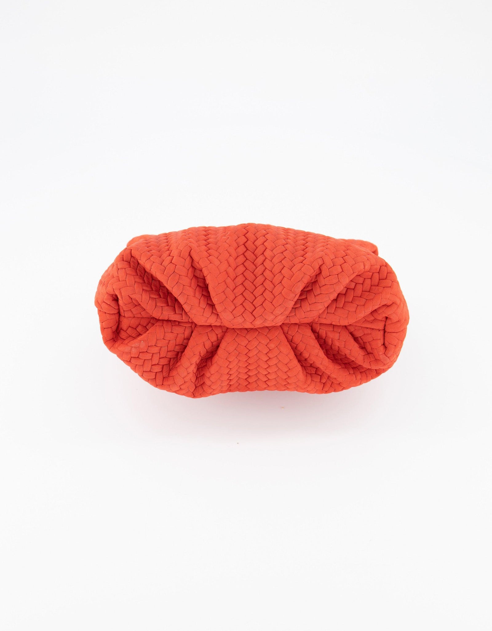 Mini Leda Braid Handbag Red by Ladiesse