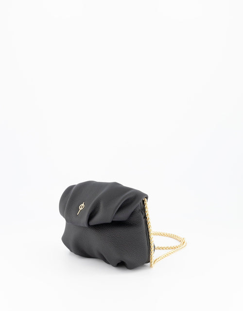 Load image into Gallery viewer, Mini Leda Floater Handbag Black by Ladiesse
