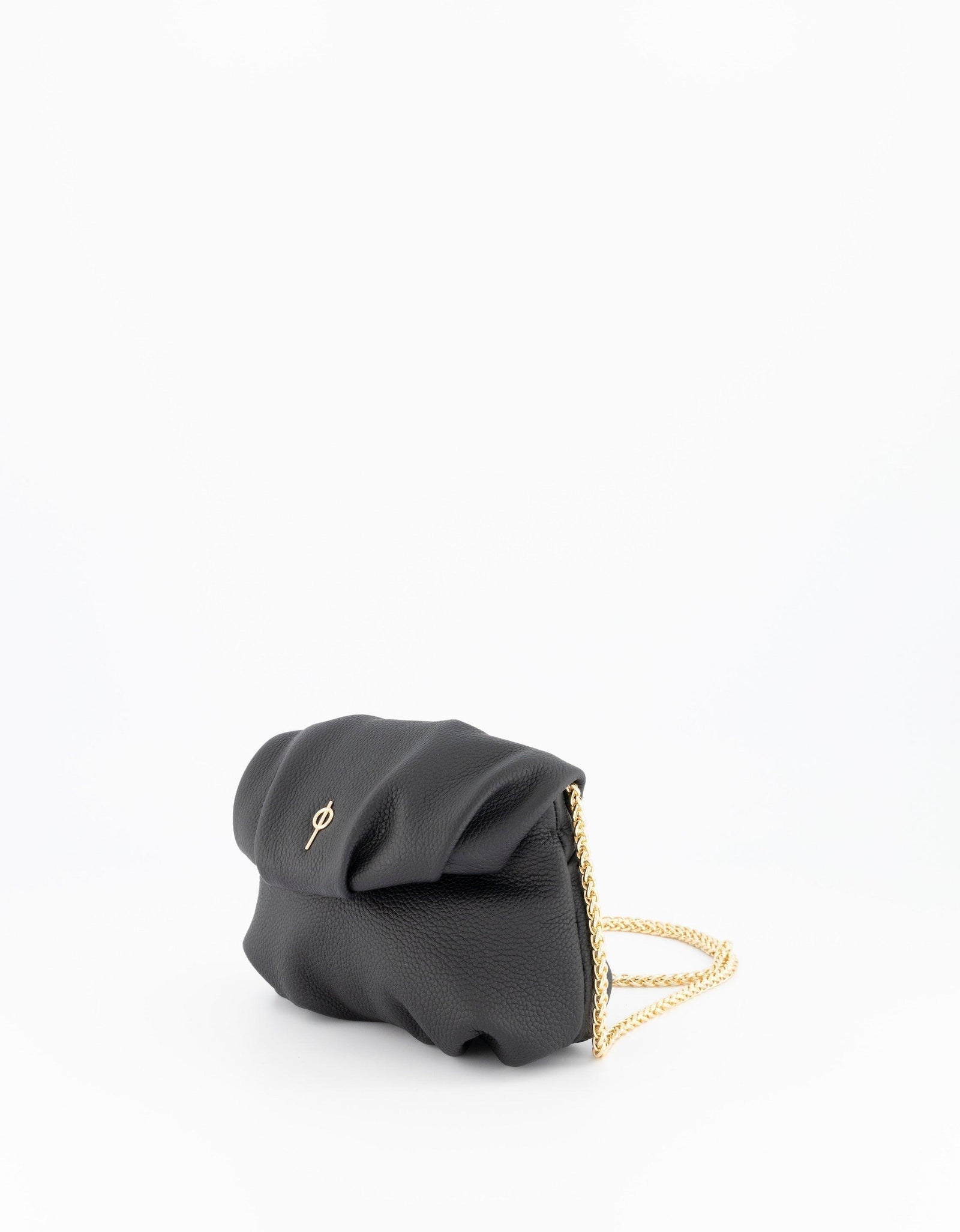 Mini Leda Floater Handbag Black by Ladiesse
