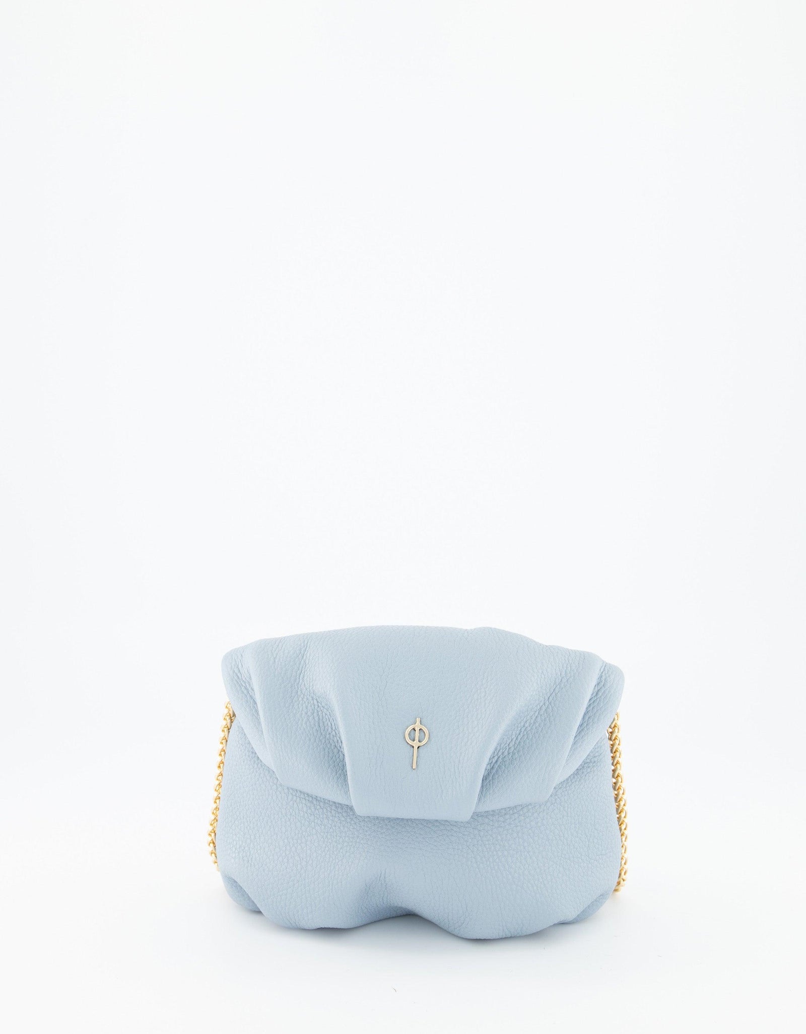 Mini Leda Floater Handbag Blue by Ladiesse